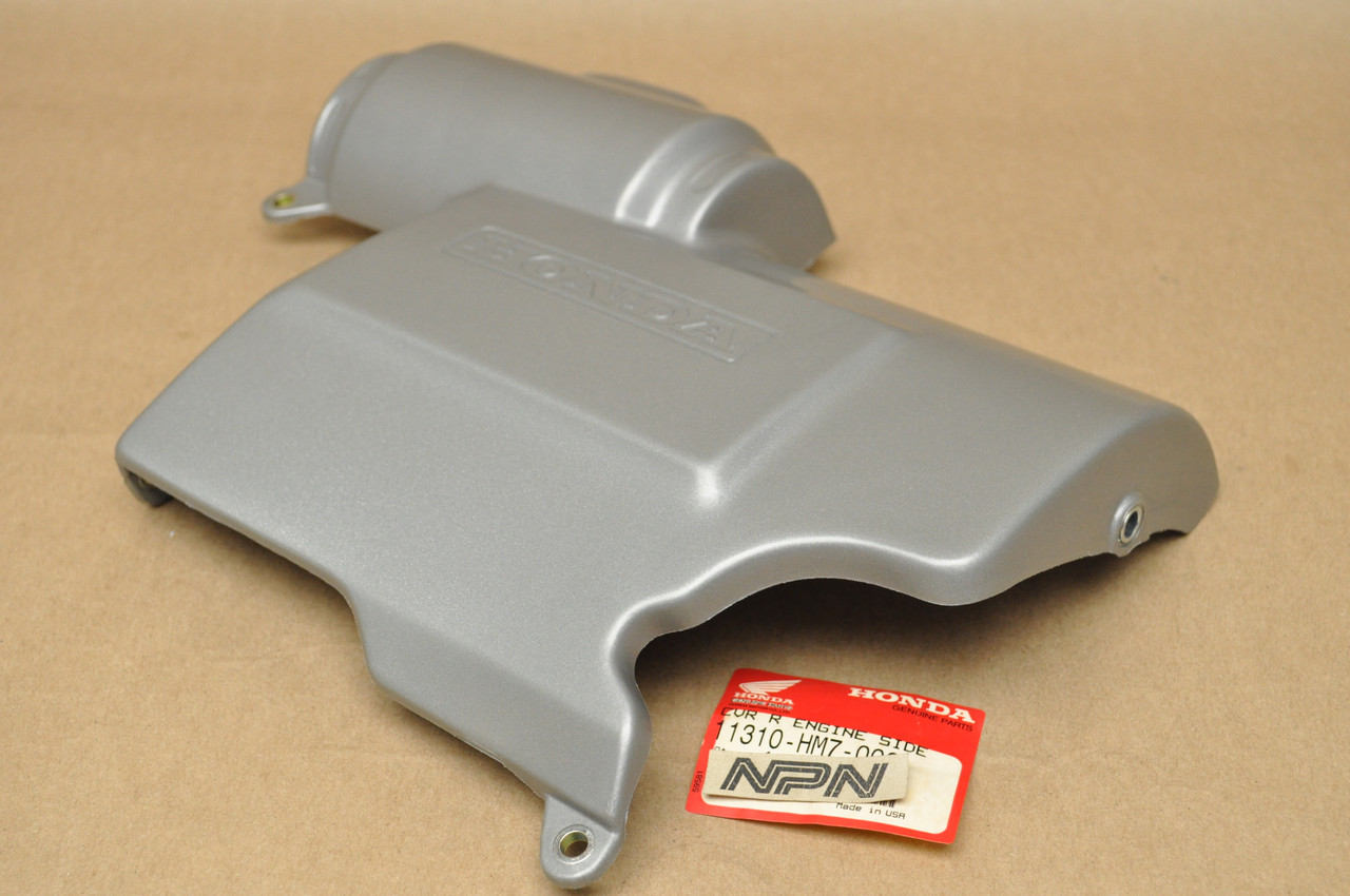 NOS Honda TRX400 TRX450 Right Engine Side Cover Guard Panel 11310-HM7-000