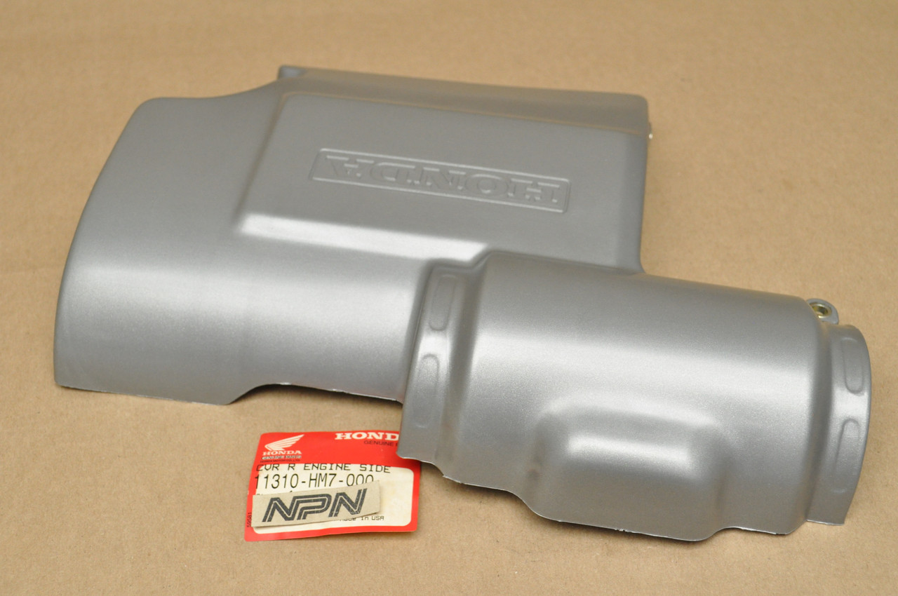 NOS Honda TRX400 TRX450 Right Engine Side Cover Guard Panel 11310-HM7-000