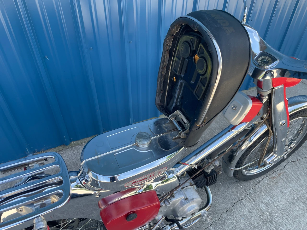 Honda C105 T Trail 55 Chrome Chromie For Sale