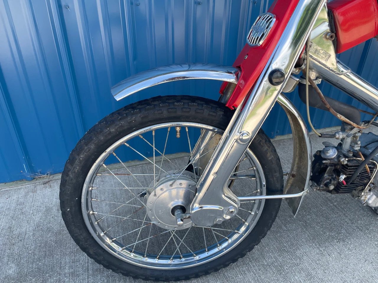 Honda C105 T Trail 55 Chrome Chromie For Sale