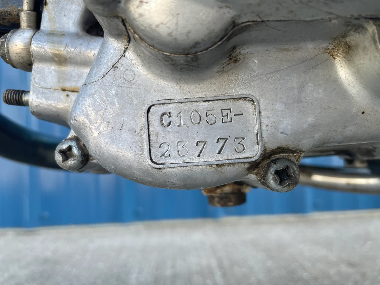 Honda C105 T Trail 55 Chrome Chromie For Sale