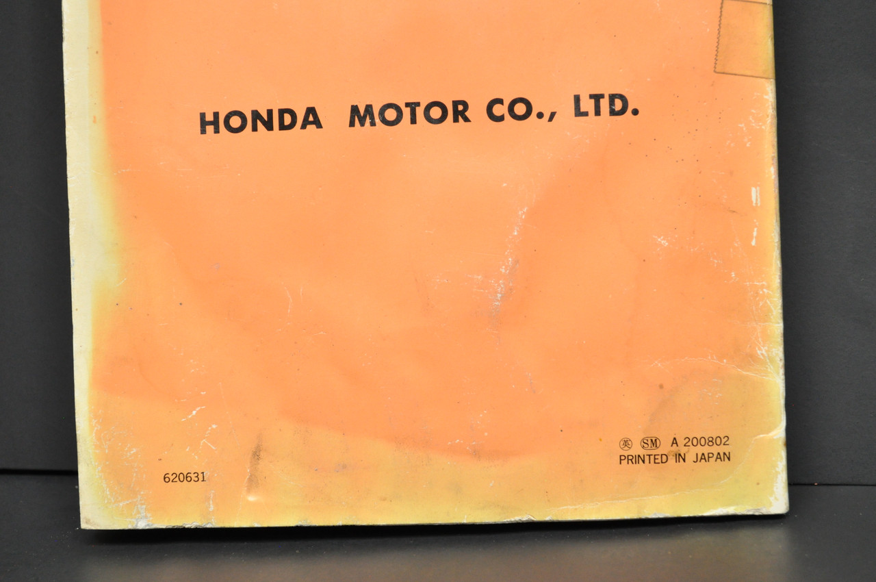 Vintage 1973 Honda PC50 PS50 Moped Shop Manual Book Diagram READ