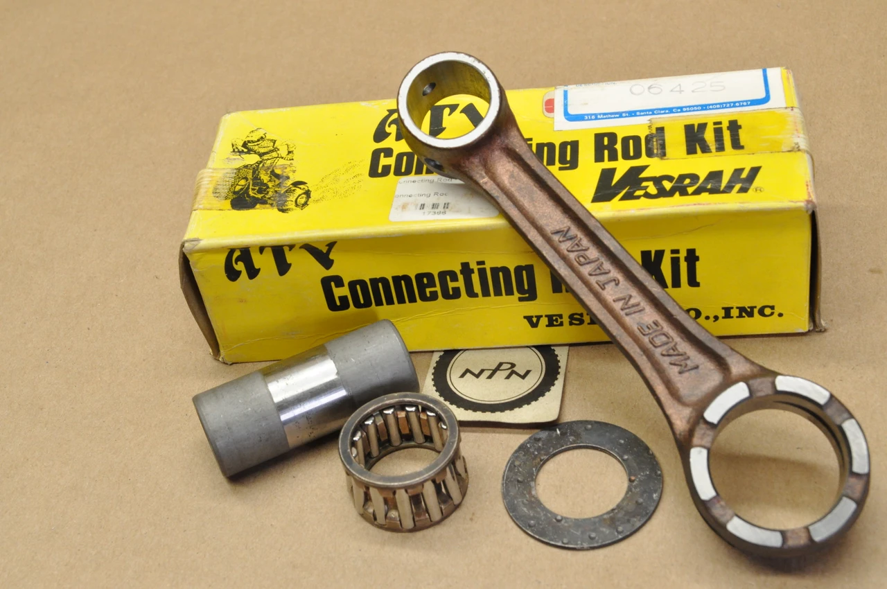 NOS Kawasaki KXT250 KX250 Vesrah Connecting Rod & Crank Pin Kit 13044-5045