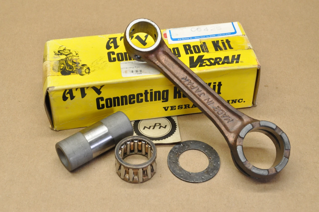 NOS Kawasaki KXT250 KX250 Vesrah Connecting Rod & Crank Pin Kit 13044-5045
