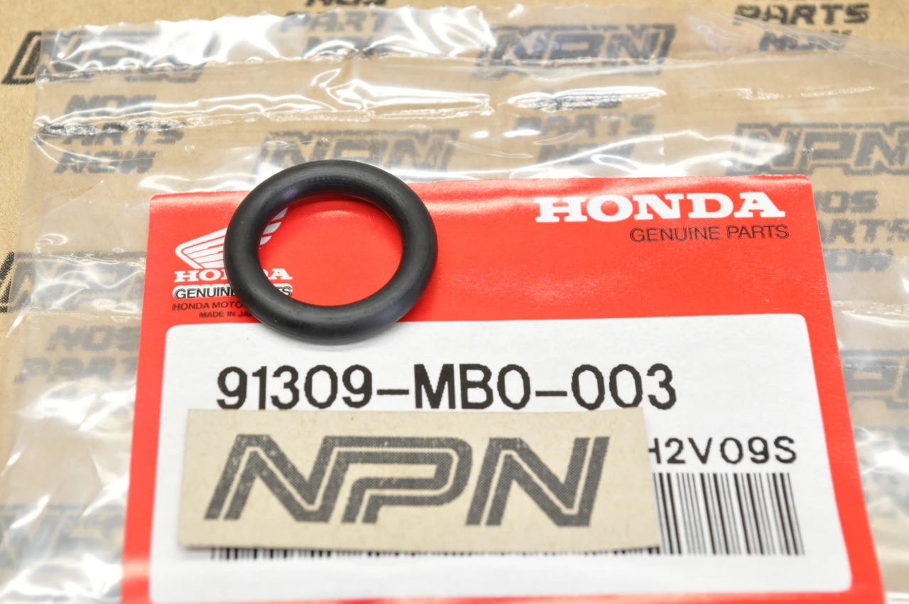 NOS Honda PC800 VF1100 VF700 VF750 VT1100 VT700 VT750 VT800 O-Ring 91309-MB0-003