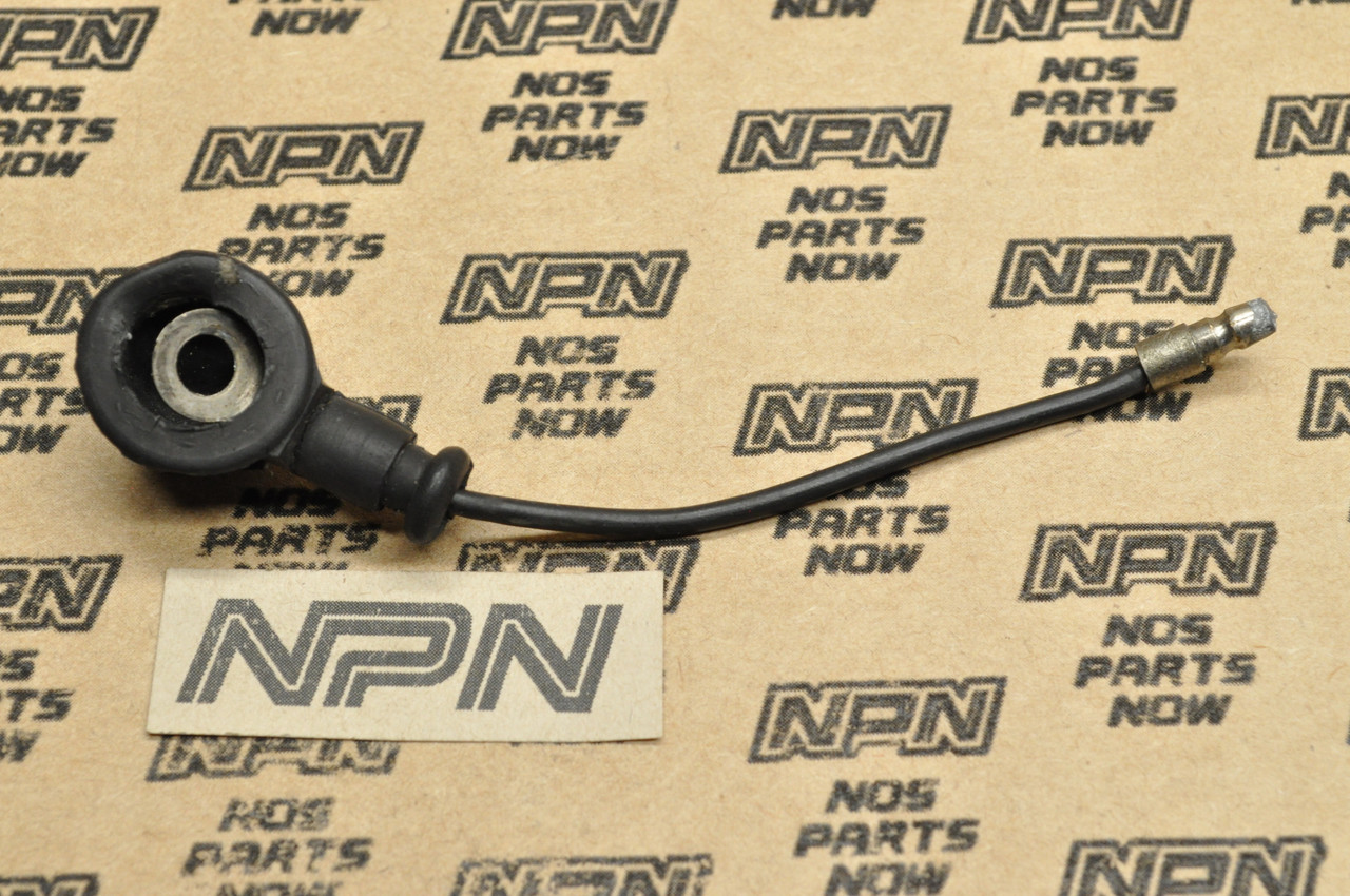 Vintage OEM Honda CL72 CL77 Left Ignition Coil Terminal Rubber Cap & Black Wire