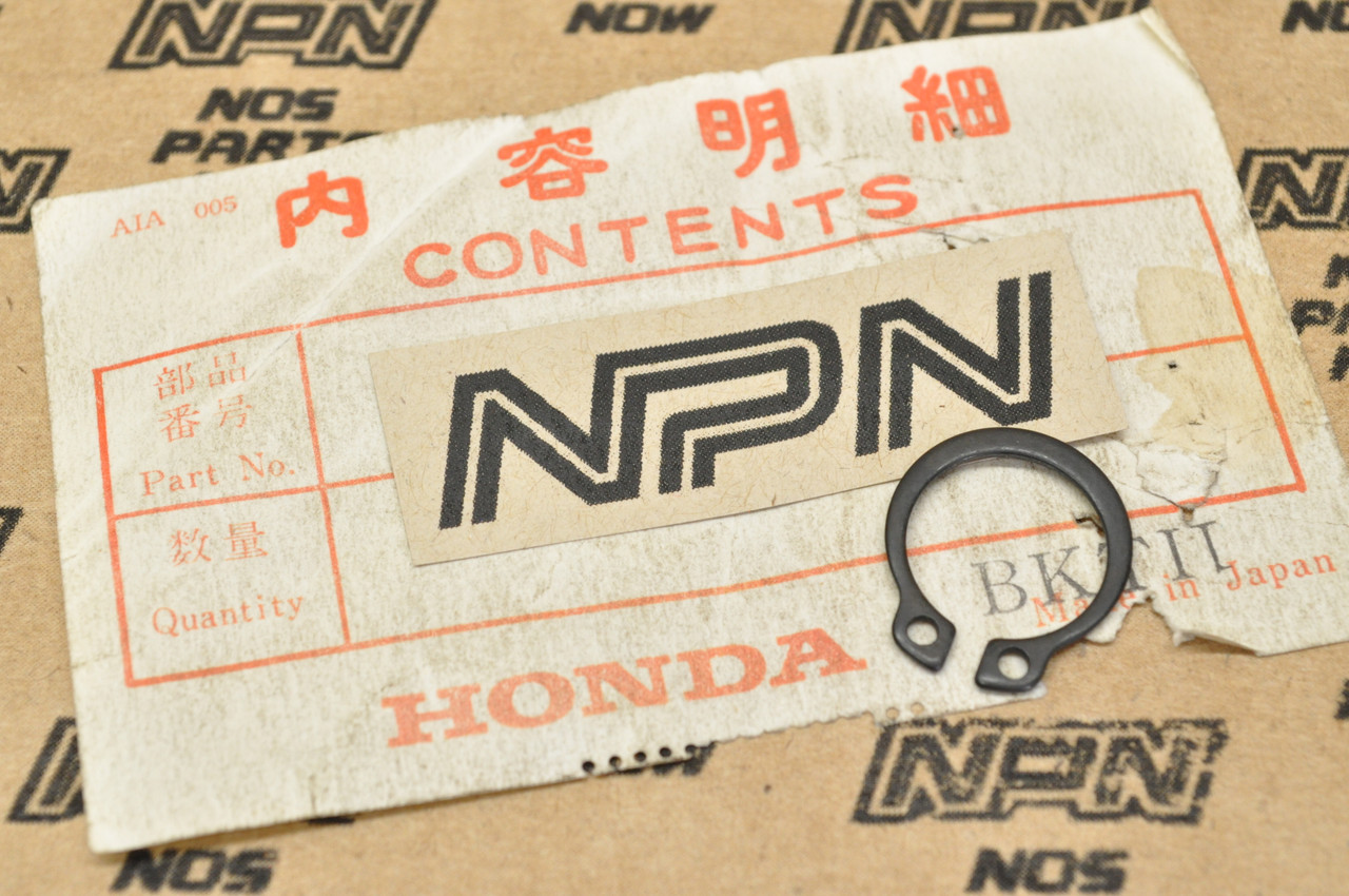 NOS Honda ATC250 CA72 CA77 CB100 CR250 SL100 XL350 XR250 Circlip 94510-14000