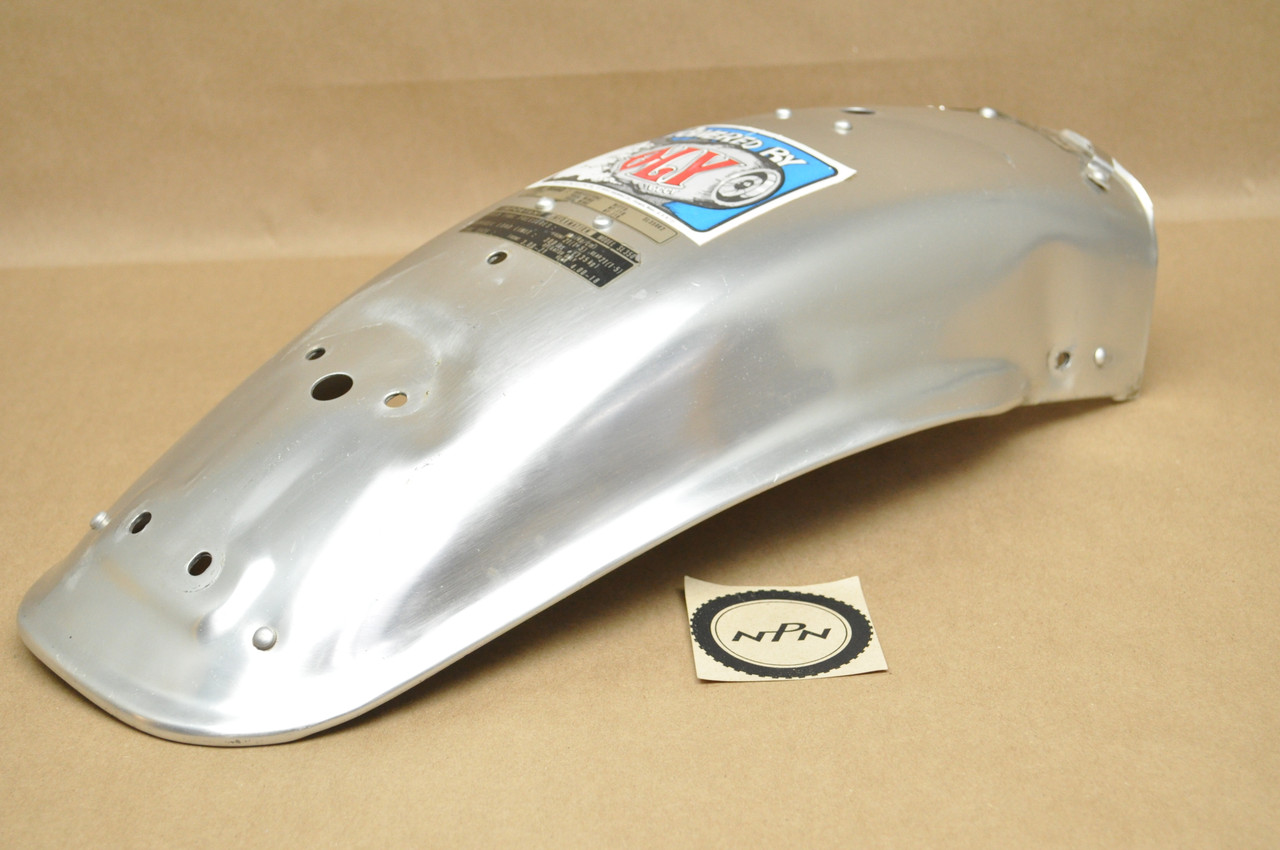Vintage OEM Honda SL350 K2 Rear Fender Splash Mud Guard A 80100-340-000