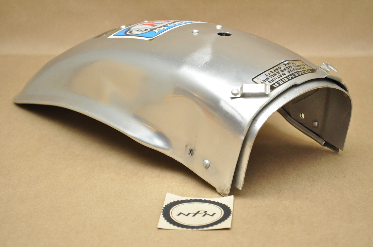 Vintage OEM Honda SL350 K2 Rear Fender Splash Mud Guard A 80100-340-000