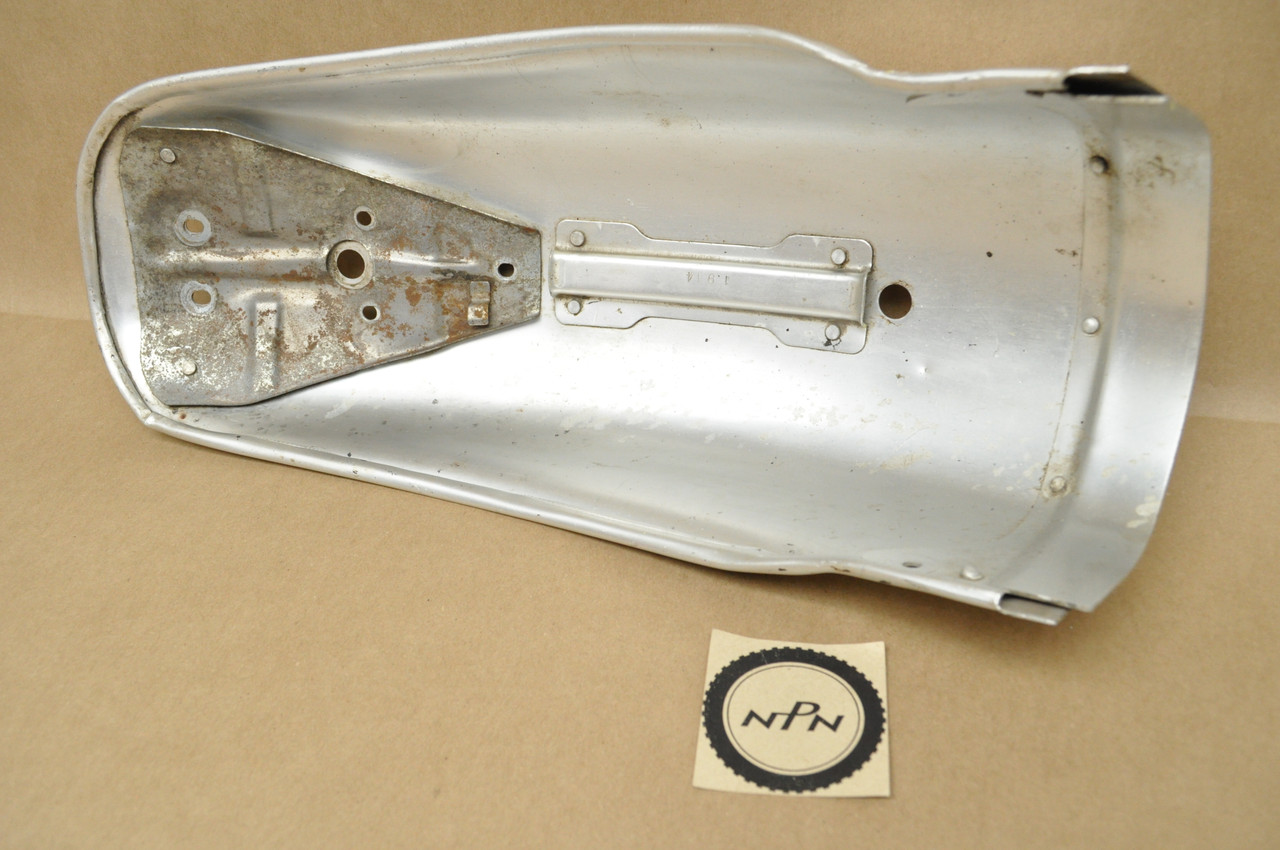 Vintage OEM Honda SL350 K2 Rear Fender Splash Mud Guard A 80100-340-000