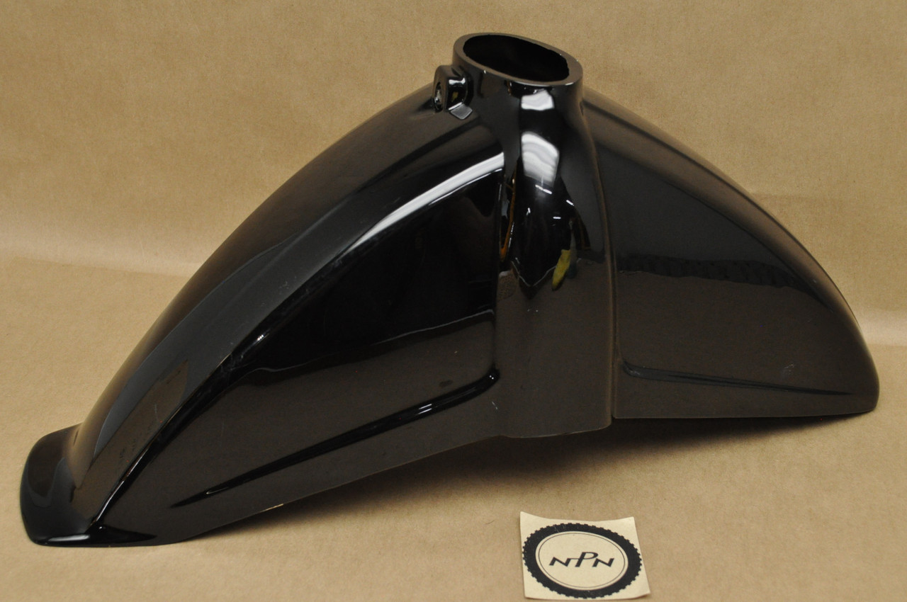 NOS Honda NB50 Aero ND50 Black Front Fender Splash Mud Guard