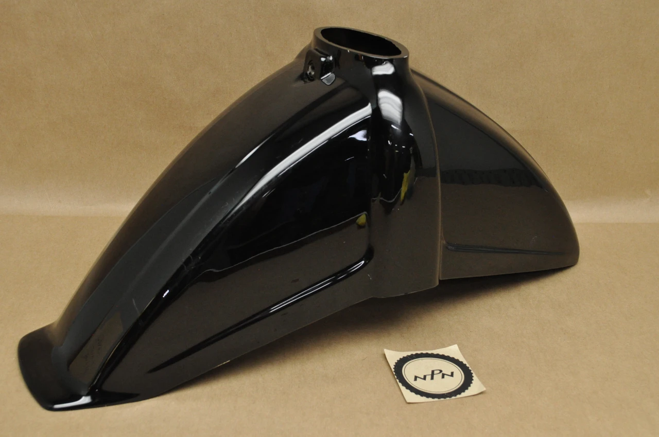 NOS Honda NB50 Aero ND50 Black Front Fender Splash Mud Guard