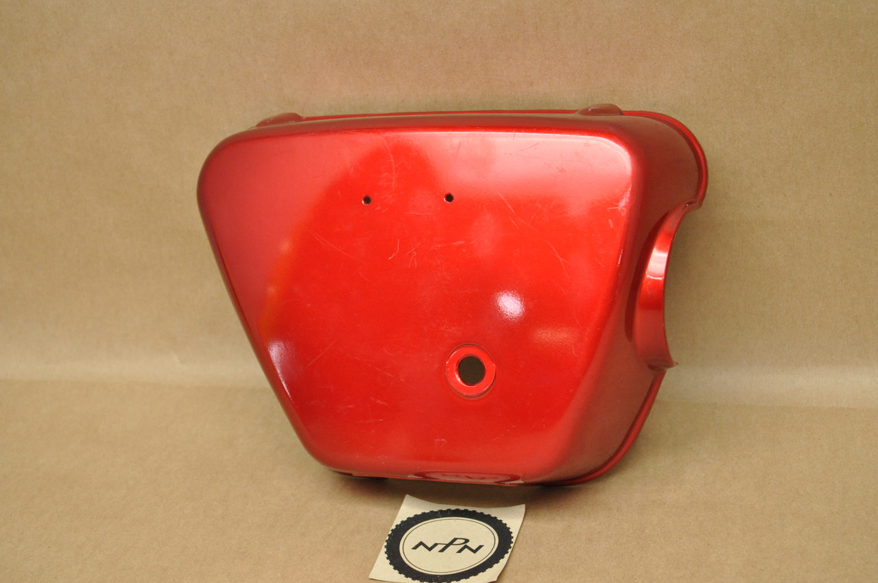 NOS Honda CB350 K2 CL350 K2 Red Right Air Cleaner Side Cover 17231-286-010 CM
