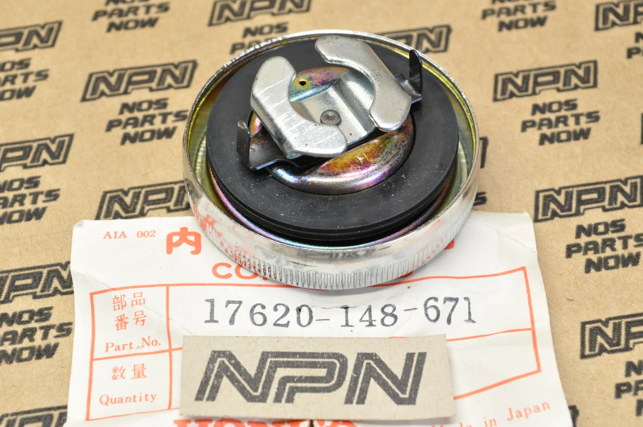 NOS Honda 1978-79 PA50 I 1978-80 PA50II Moped Gas Tank Filler Cap 17620-148-671