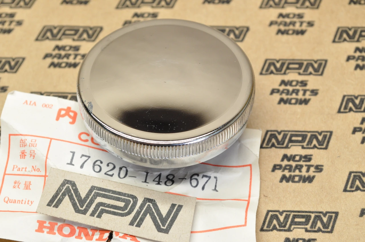 NOS Honda 1978-79 PA50 I 1978-80 PA50II Moped Gas Tank Filler Cap 17620-148-671
