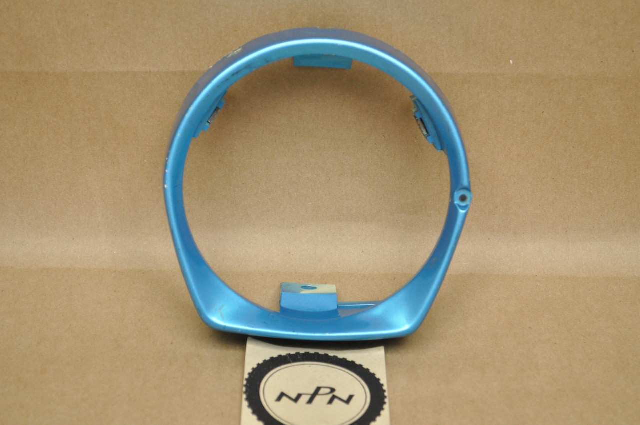 NOS Honda 1982 NC50 Express Sober Blue Head Light Bezel Ring 33101-147-671 ZT