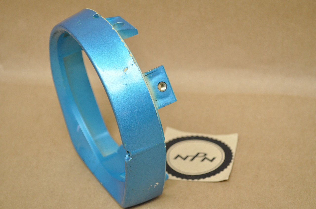 NOS Honda 1982 NC50 Express Sober Blue Head Light Bezel Ring 33101-147-671 ZT