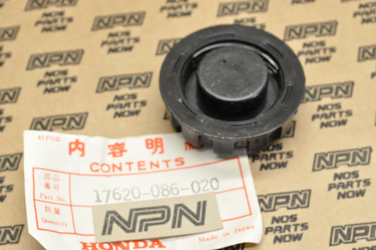 NOS Honda MT250 K0-1976 Elsinore Fuel Gas Tank Filler Cap 17620-086-020