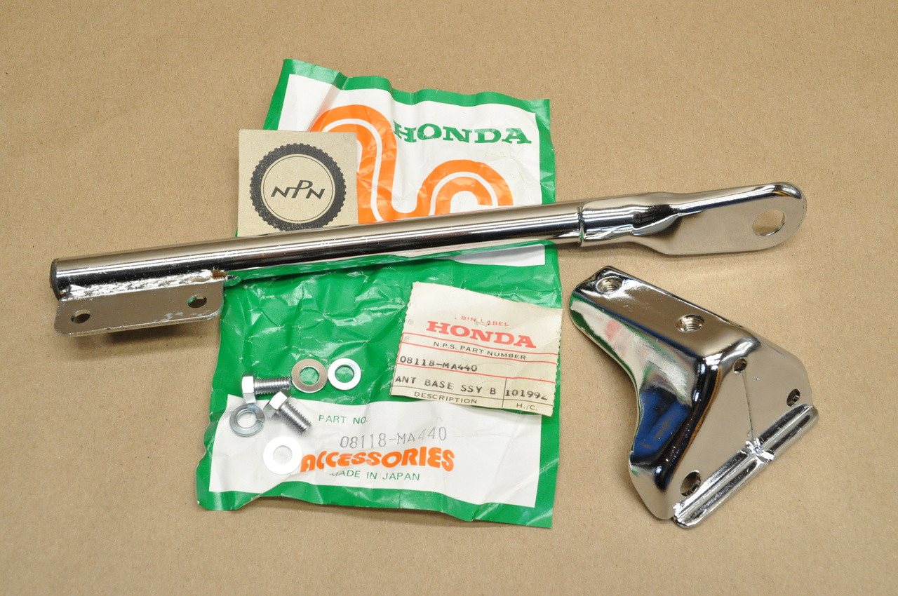 NOS Honda CB750 K Antenna Mount Base Kit 08118-MA440
