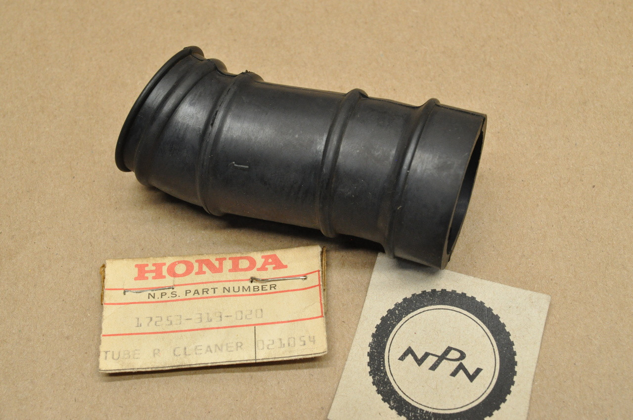 NOS Honda SL175 K0-K1 Right Air Cleaner Filter Rubber Connecting Tube 17253-313-020