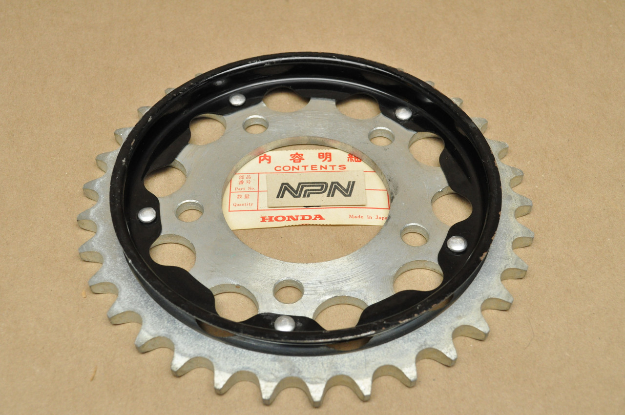 NOS Honda 1979 CBX Super Sport Rear Drive Chain Sprocket 34T 41200-422-810