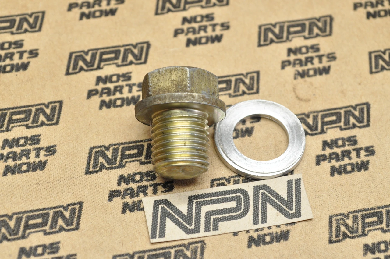 VTG OEM Honda CB1100 CB450 CB750 CB900 GL1200 VT600 XL600 Drain Plug 92800-14000