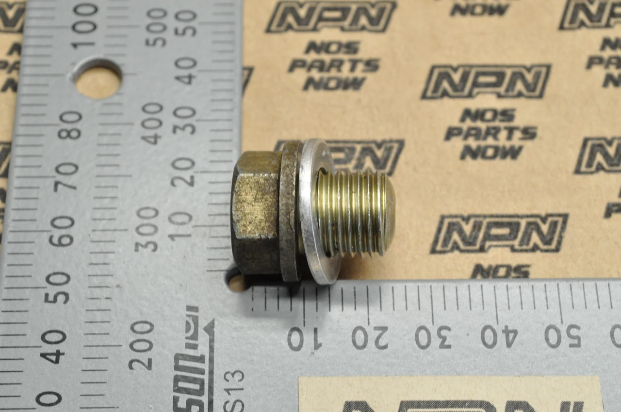 VTG OEM Honda CB1100 CB450 CB750 CB900 GL1200 VT600 XL600 Drain Plug 92800-14000