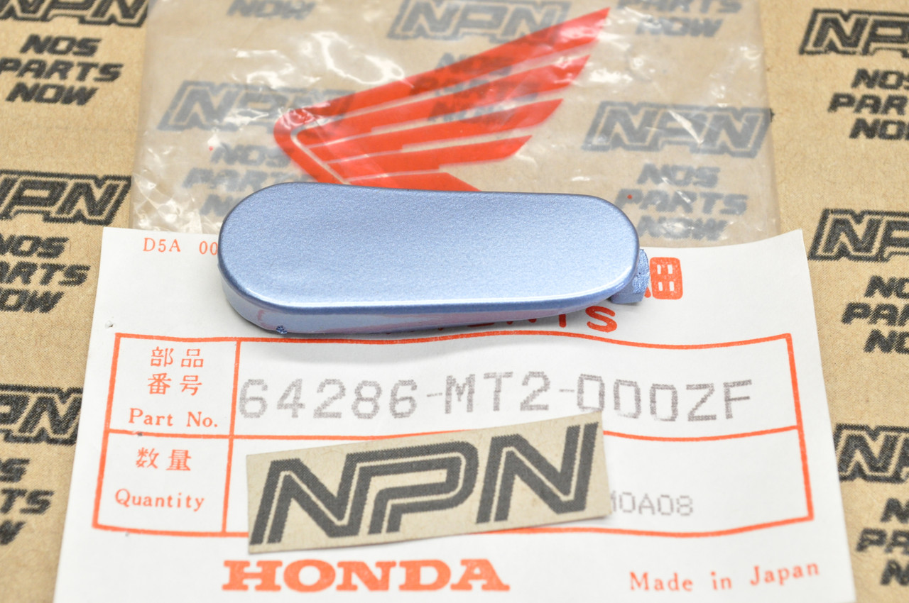 NOS Honda 1990 GL1500 Gold Wing Blue Right Deflector Cowl Cap 64286-MT2-000 ZF