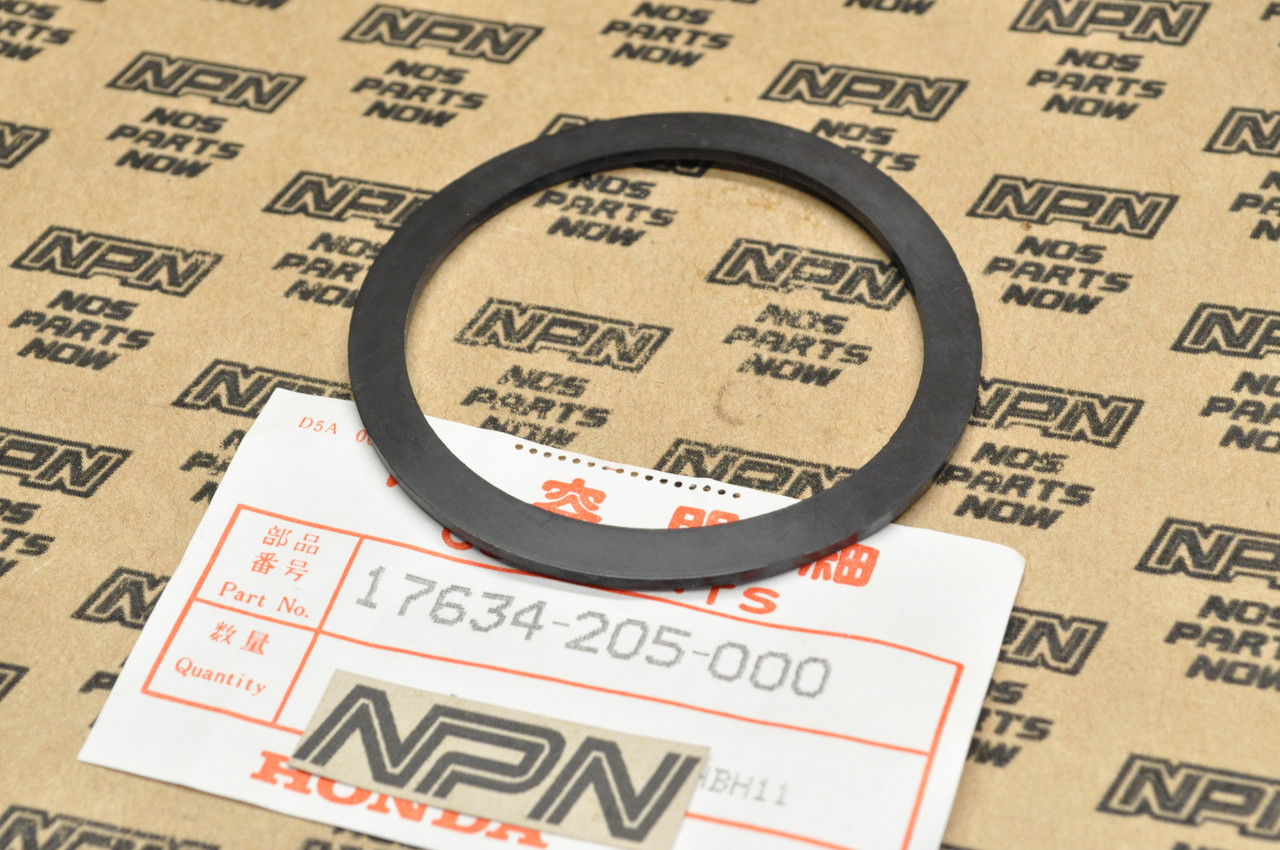 NOS Honda CB92 Honda Fuel Gas Tank Filler Cap Gasket 17634-205-000