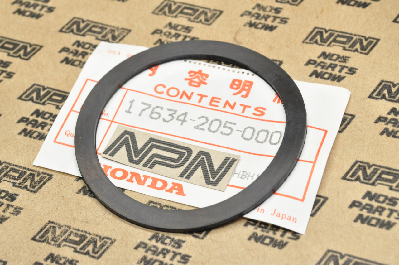 NOS Honda CB92 Honda Fuel Gas Tank Filler Cap Gasket 17634-205-000