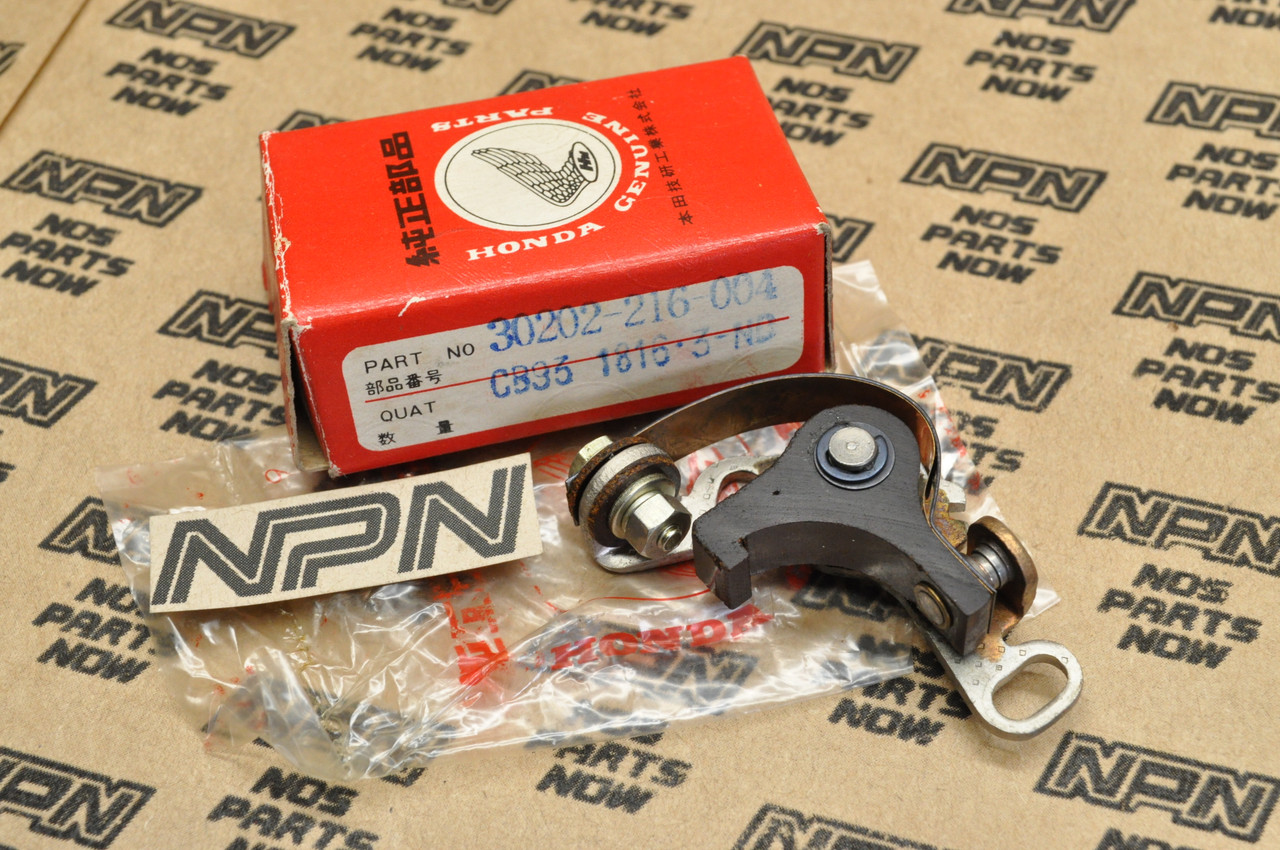 NOS Honda CA160 CB160 CB175 CL160 CL175 CM91 CT90 Pionts 30202-216-004