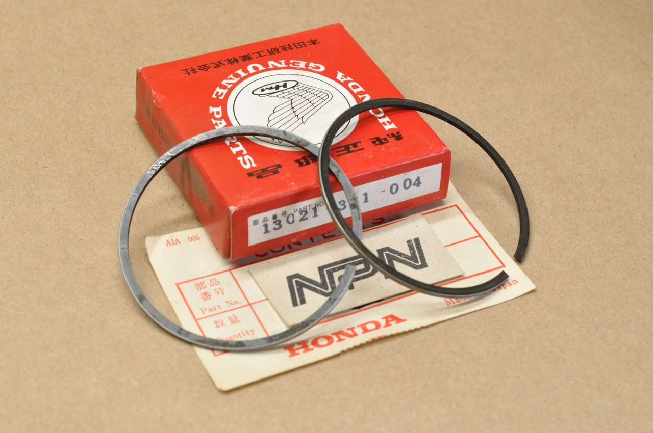 NOS Honda  MT125 .25 Oversize Piston Ring Set for 1 Piston 13021-361-004