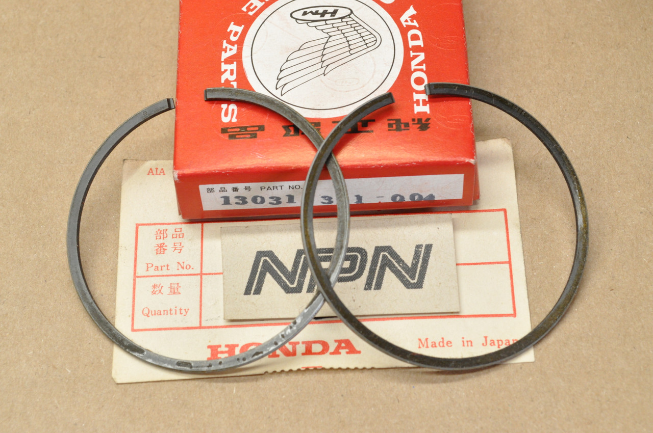 NOS Honda MT125 .50 Oversize Piston Ring Set 13031-361-004