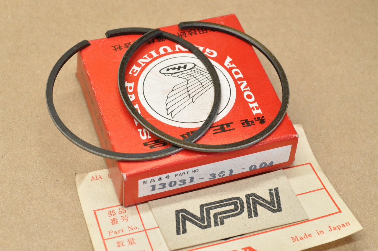 NOS Honda MT125 .50 Oversize Piston Ring Set 13031-361-004