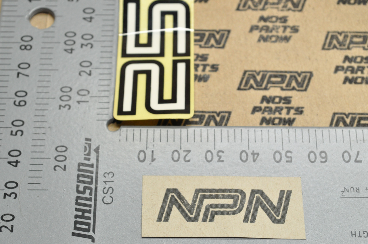 NOS Yamaha DT250 Side Cover Emblem Decal 1M2-21786-00