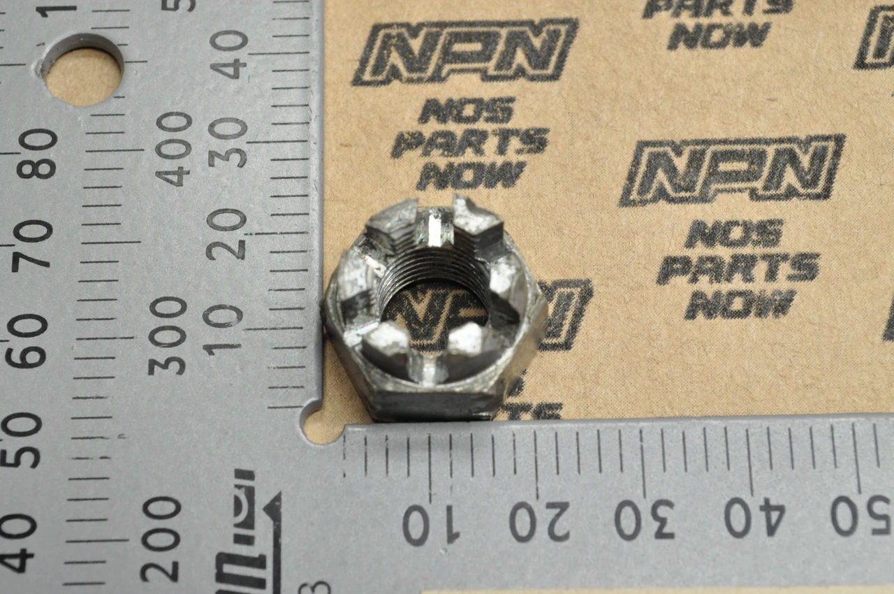 VTG OEM Honda CT70 K0-1976 CT70 H K0-K1 Axle Castle Nut 90306-098-000