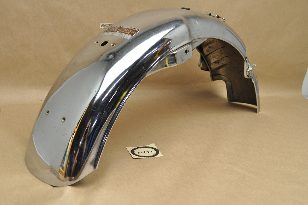 VTG OEM Honda CB450 K5 CL450 K5 Chrome Rear Fender Mud Guard 80100-346-670 XW