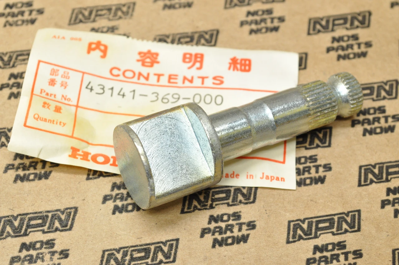NOS Honda CB350F CB360 CB400 F CJ360 CL360 Rear Brake Cam Shaft 43141-369-000