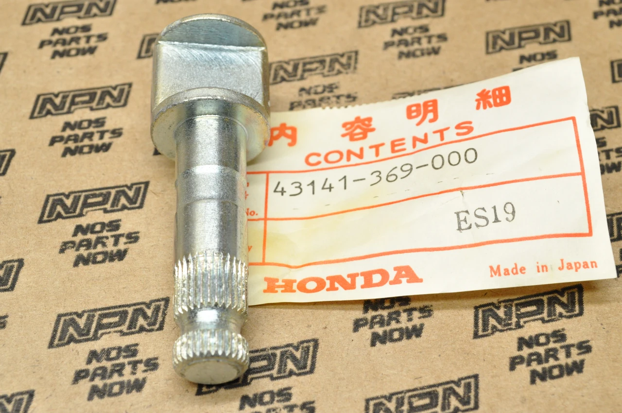 NOS Honda CB350F CB360 CB400 F CJ360 CL360 Rear Brake Cam Shaft 43141-369-000