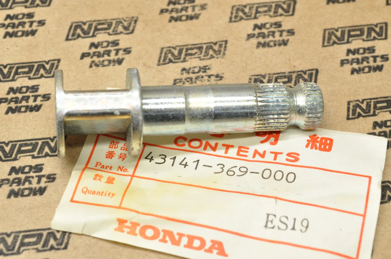 NOS Honda CB350F CB360 CB400 F CJ360 CL360 Rear Brake Cam Shaft 43141-369-000