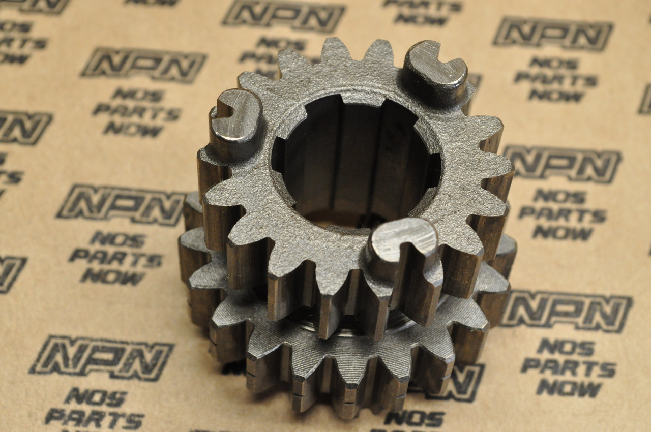 VTG OEM Honda 1982 CB650 CB650SC Main Shaft Second & Third Gear 23431-460-680