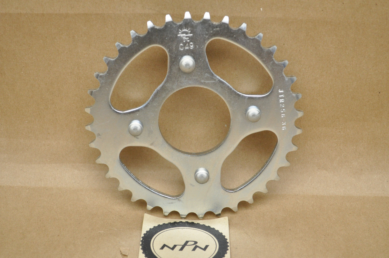 NOS Honda ATC70 TRX70 XL75 JT Rear Drive Chain Sprocket 36T 41201-124-770