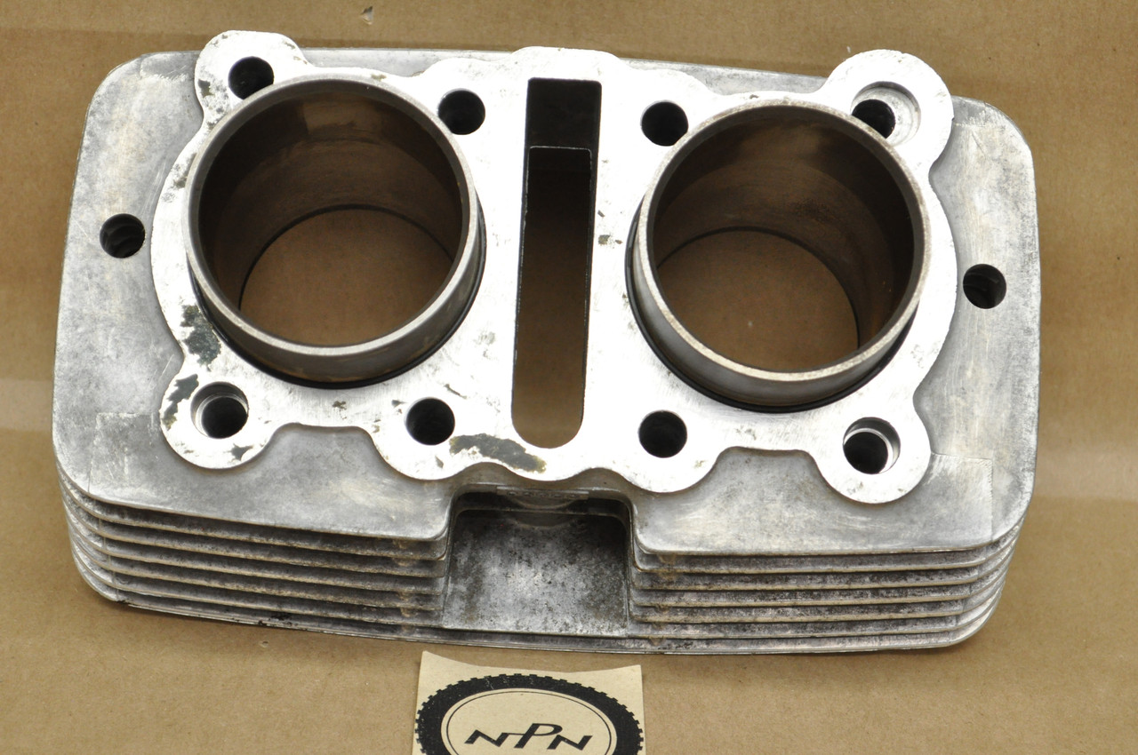 Vtg Used OEM Yamaha 1976-77 XS360 Standard Size Cylinder Jug 1L9-11311-00