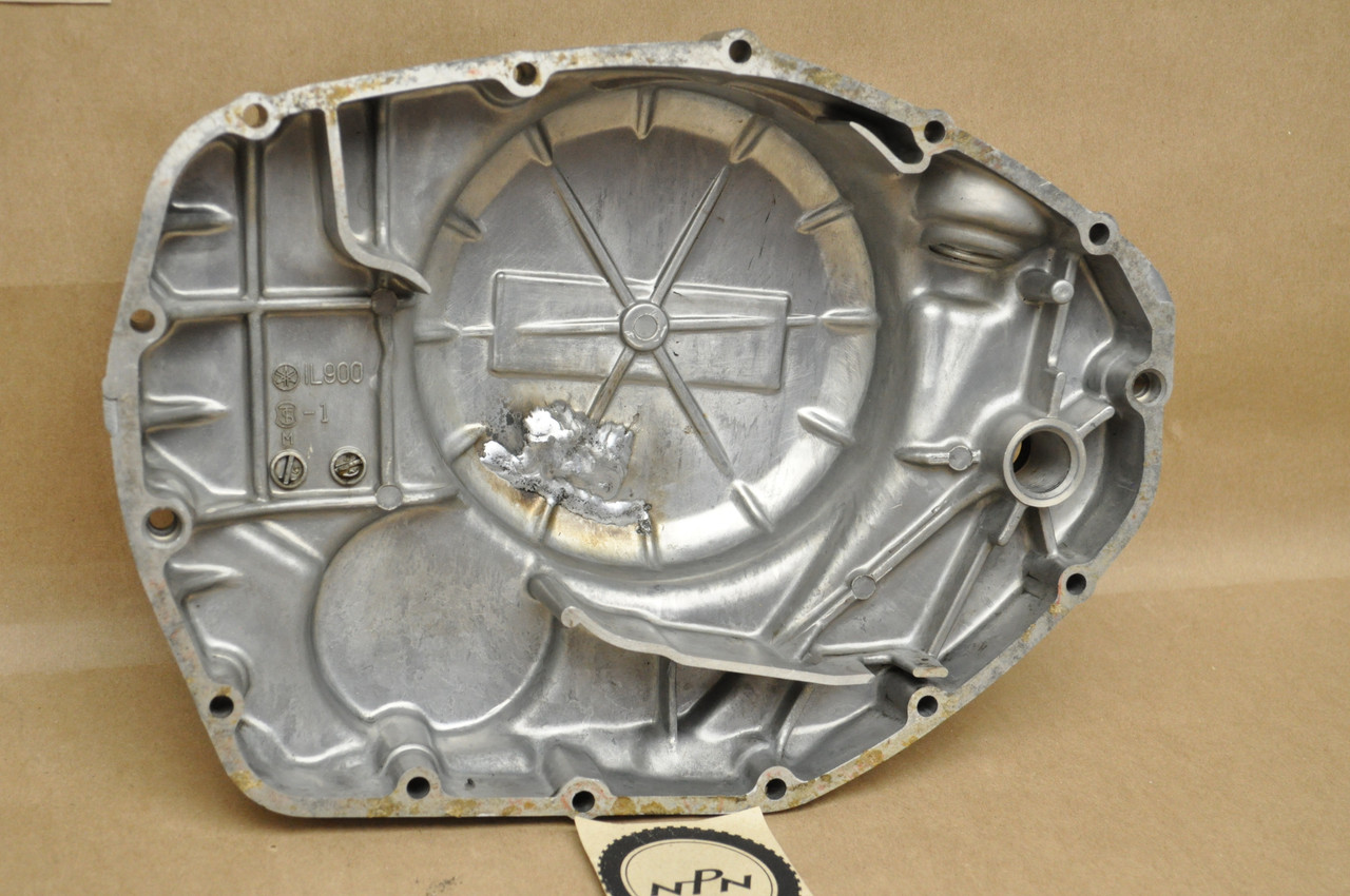 Vtg OEM Yamaha XS360 XS400 Right Crank Case Clutch Side Cover 3F9-15431-11