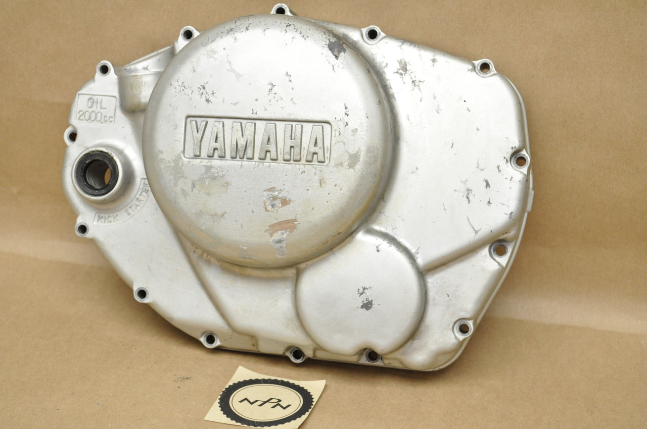 Vtg OEM Yamaha XS360 XS400 Right Crank Case Clutch Side Cover 3F9-15431-11