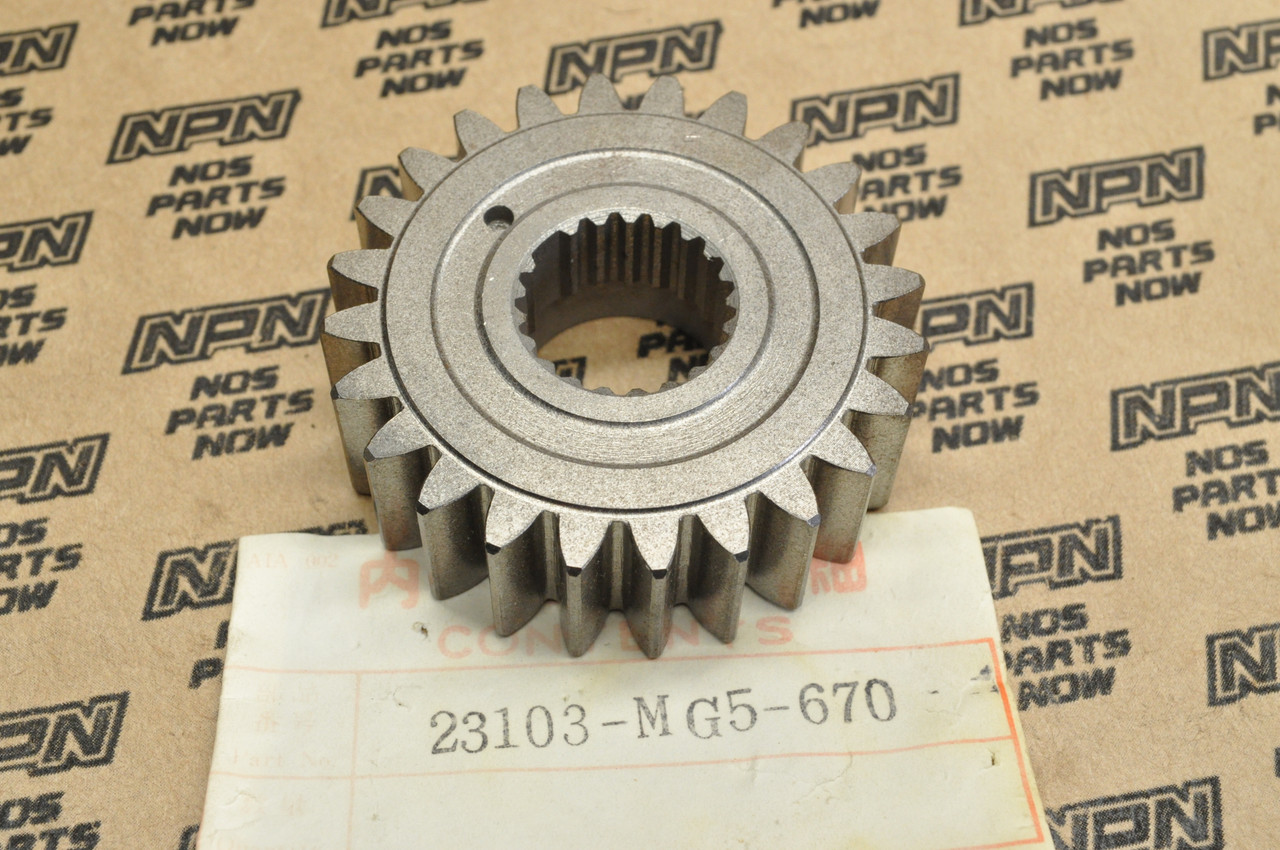 NOS Honda 1983 CB1100 F Primary Shaft Drive Gear 24T 23103-MG5-670