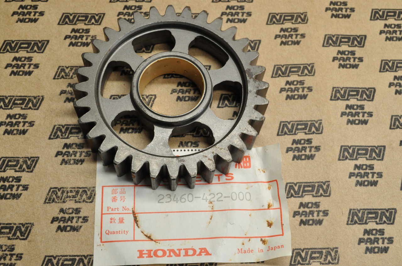 NOS Honda 1979-82 CBX Transmission Counter Shaft Third Gear 32T 23460-422-000