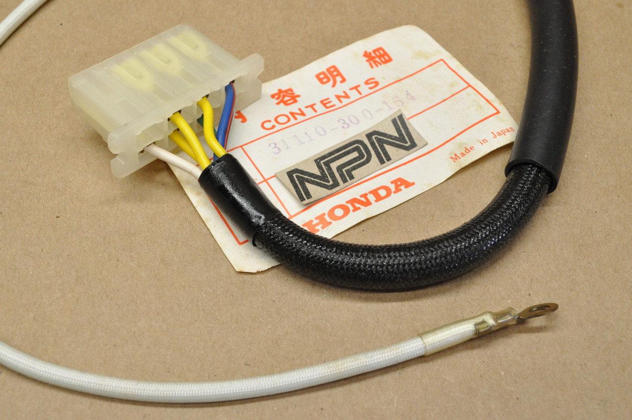 NOS Honda 75-78 CB750F CB750 K0-78 Stator Alternator Wire Harness 31110-300-154