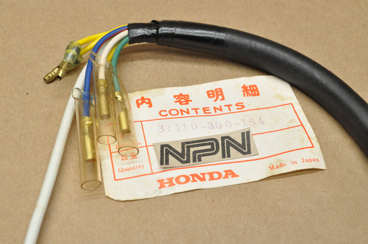 NOS Honda 75-78 CB750F CB750 K0-78 Stator Alternator Wire Harness 31110-300-154