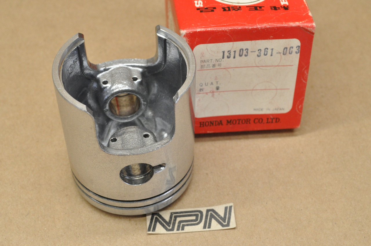 NOS Honda 1974-76 MT125 Elsinore .50 Oversize Piston 13103-361-003